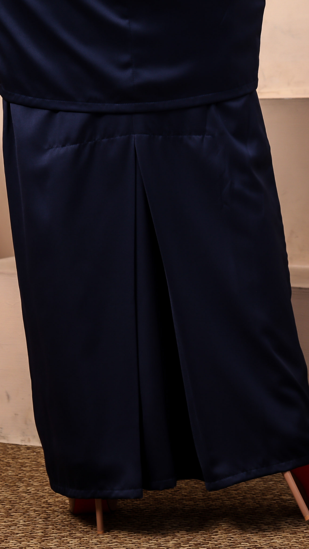 Onora Kurung - Navy Blue