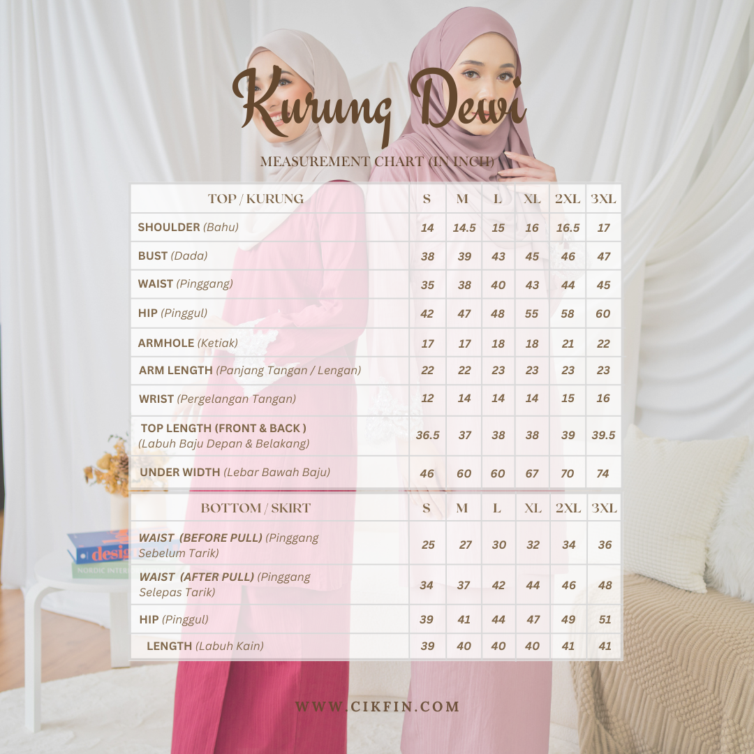 Kurung Dewi - Currant Maroon