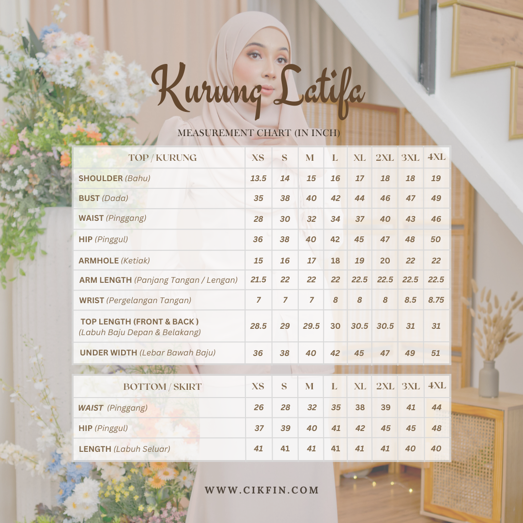 Kurung Latifa - Blush Pink