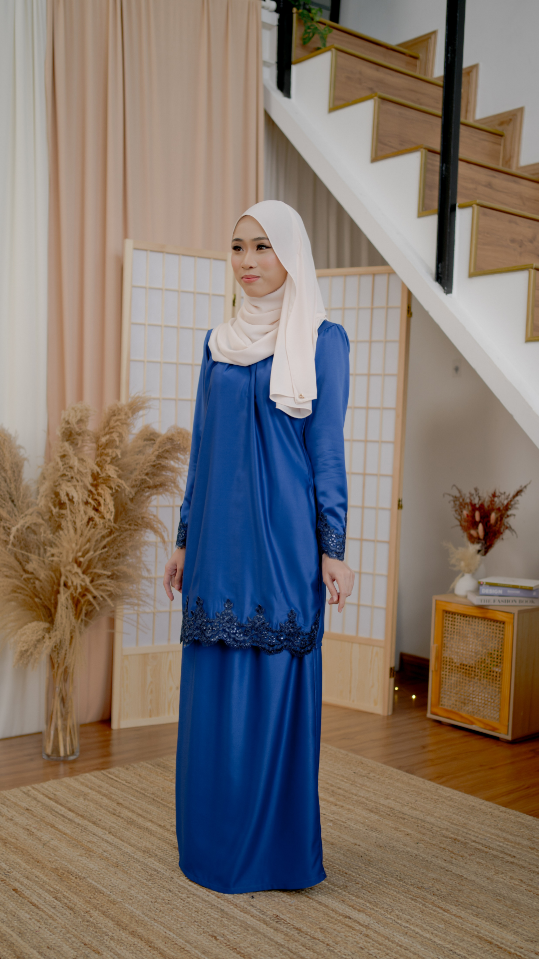 Kurung Mawar - Admiral Blue