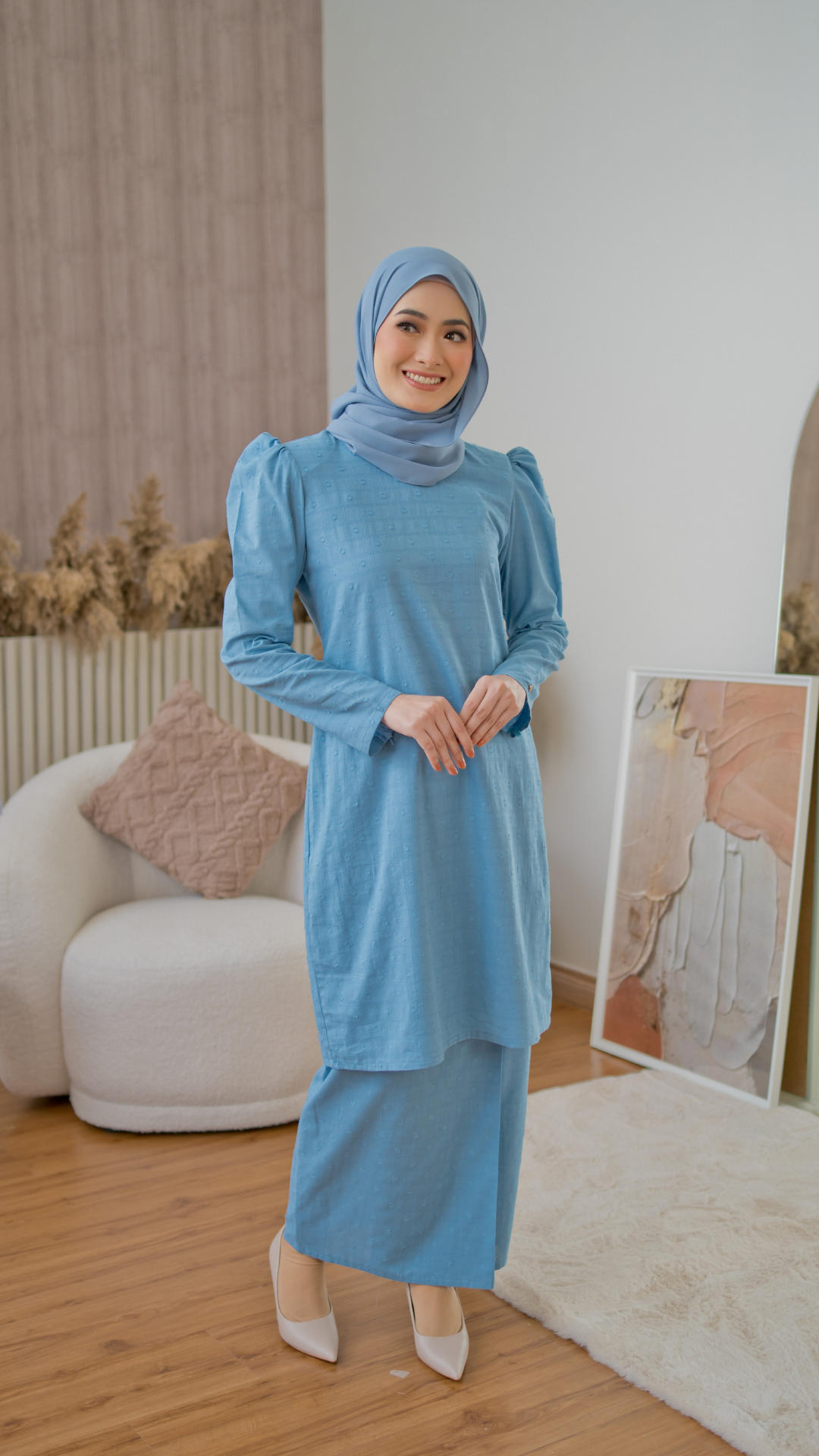 Kurung Nayla - Aegean Teal