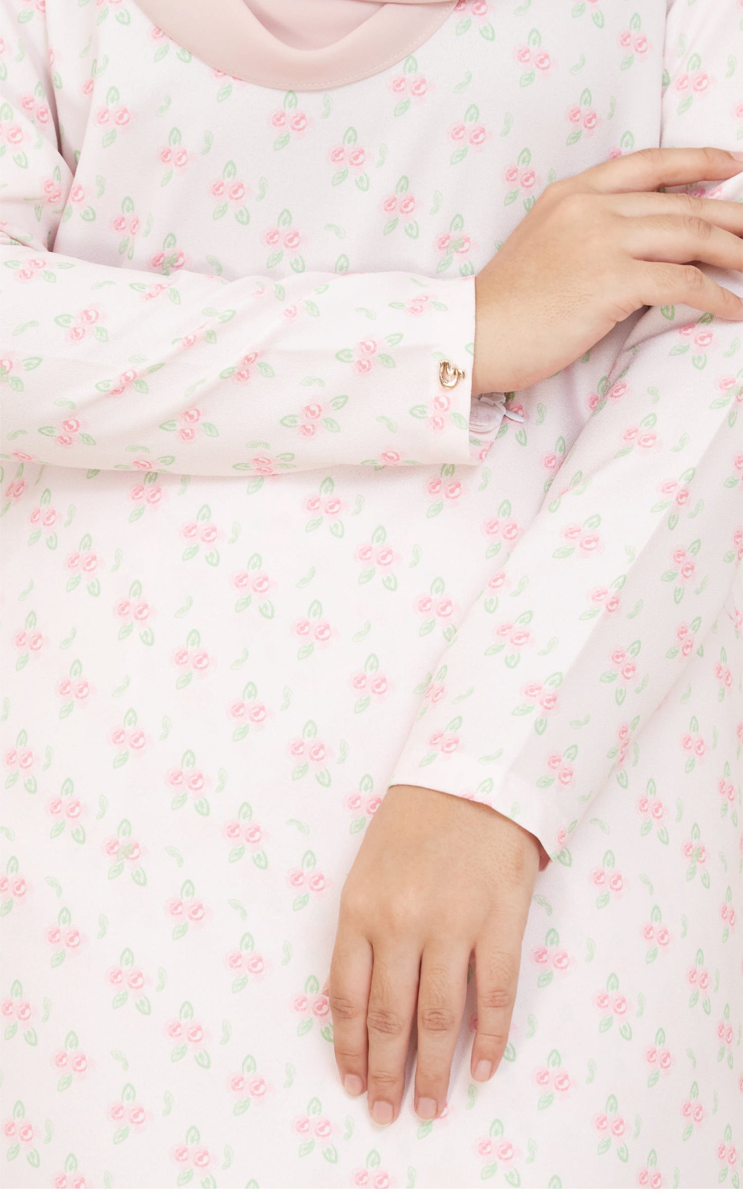 Kurung Modern Julia in Love Pink