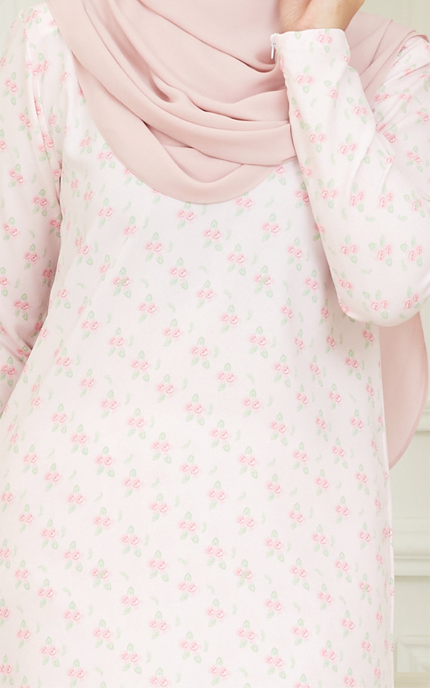 Kurung Modern Julia in Love Pink