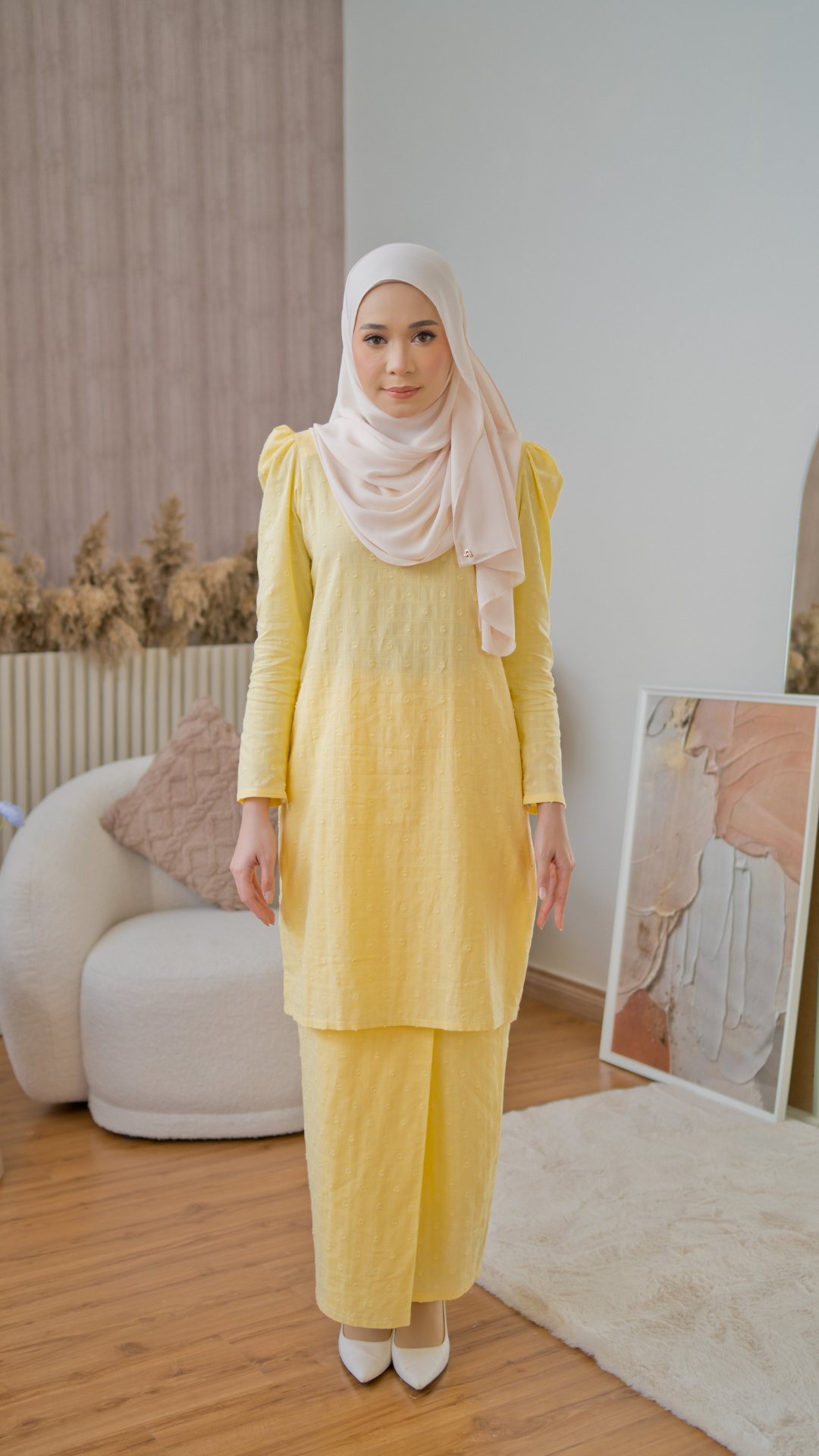 Kurung Nayla - Lemon Yellow