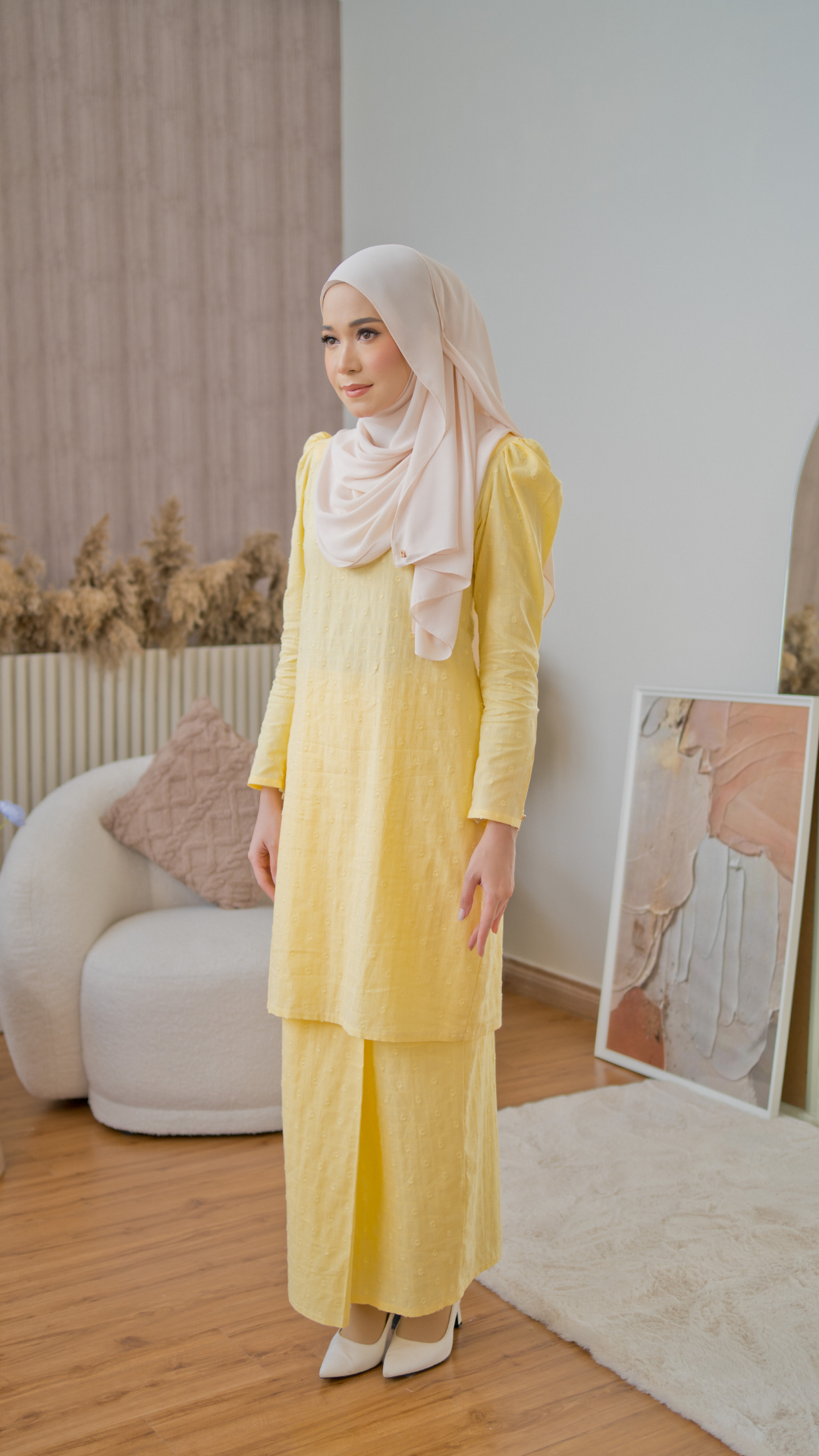 Kurung Nayla - Lemon Yellow