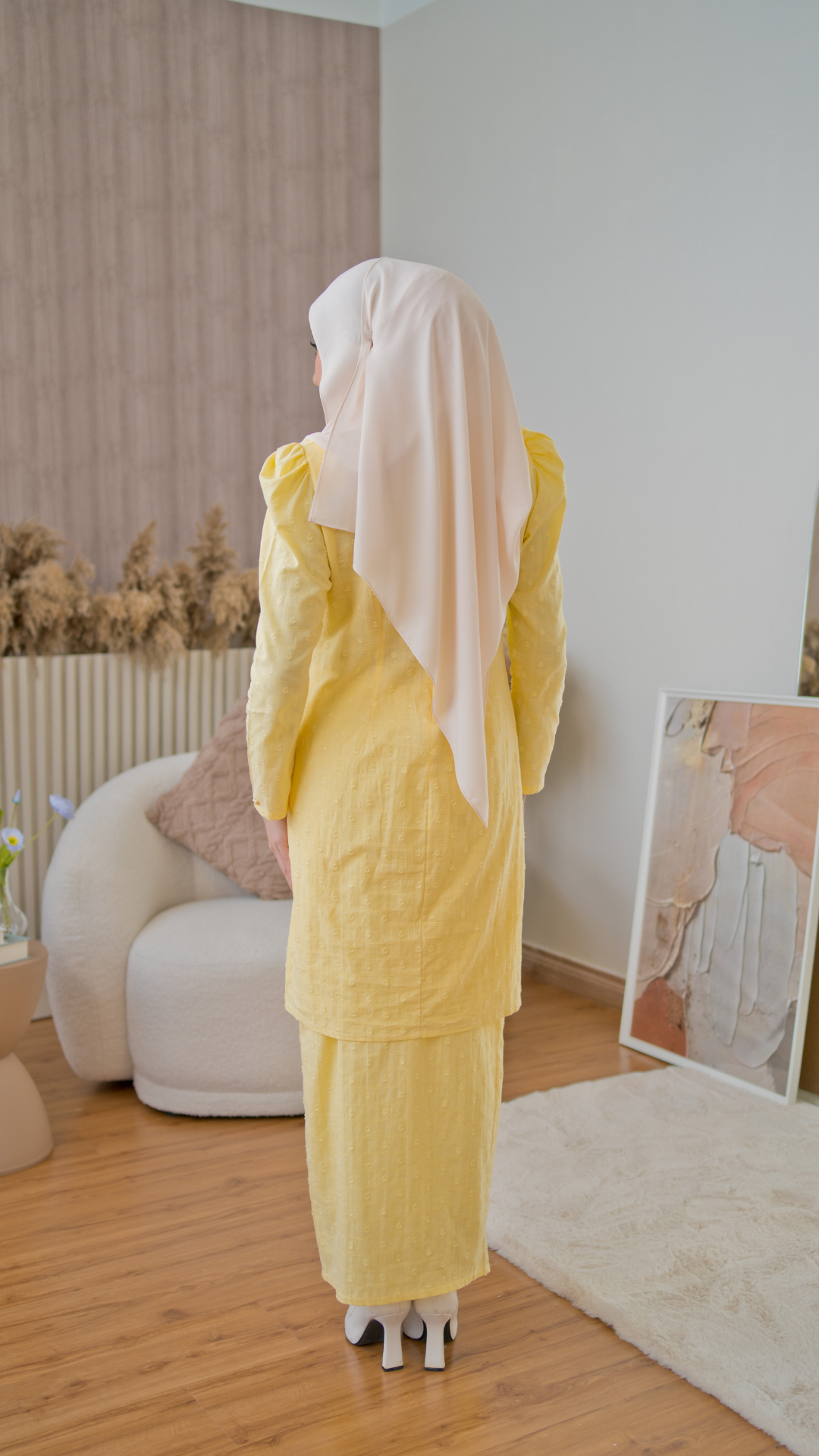 Kurung Nayla - Lemon Yellow