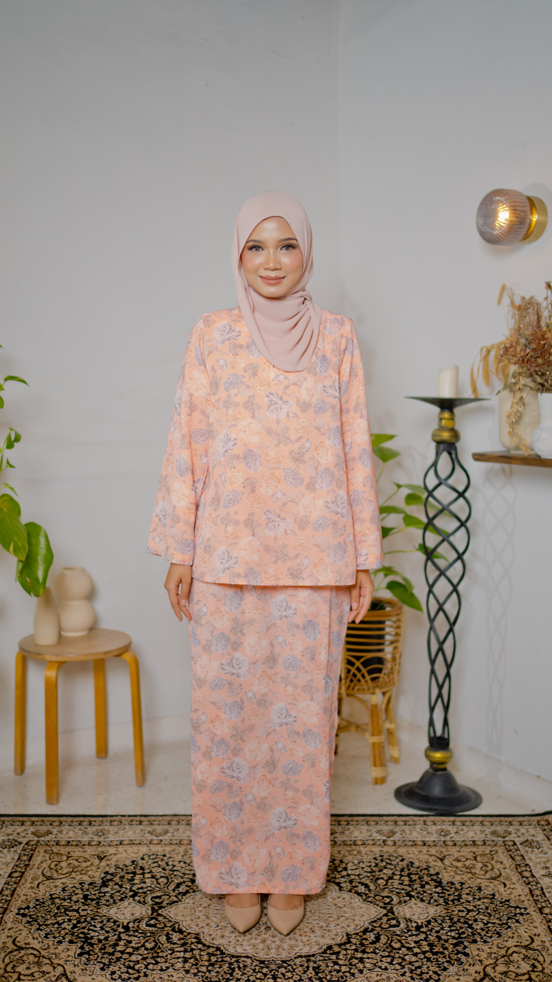 Kurung Kirana - Mango Orange