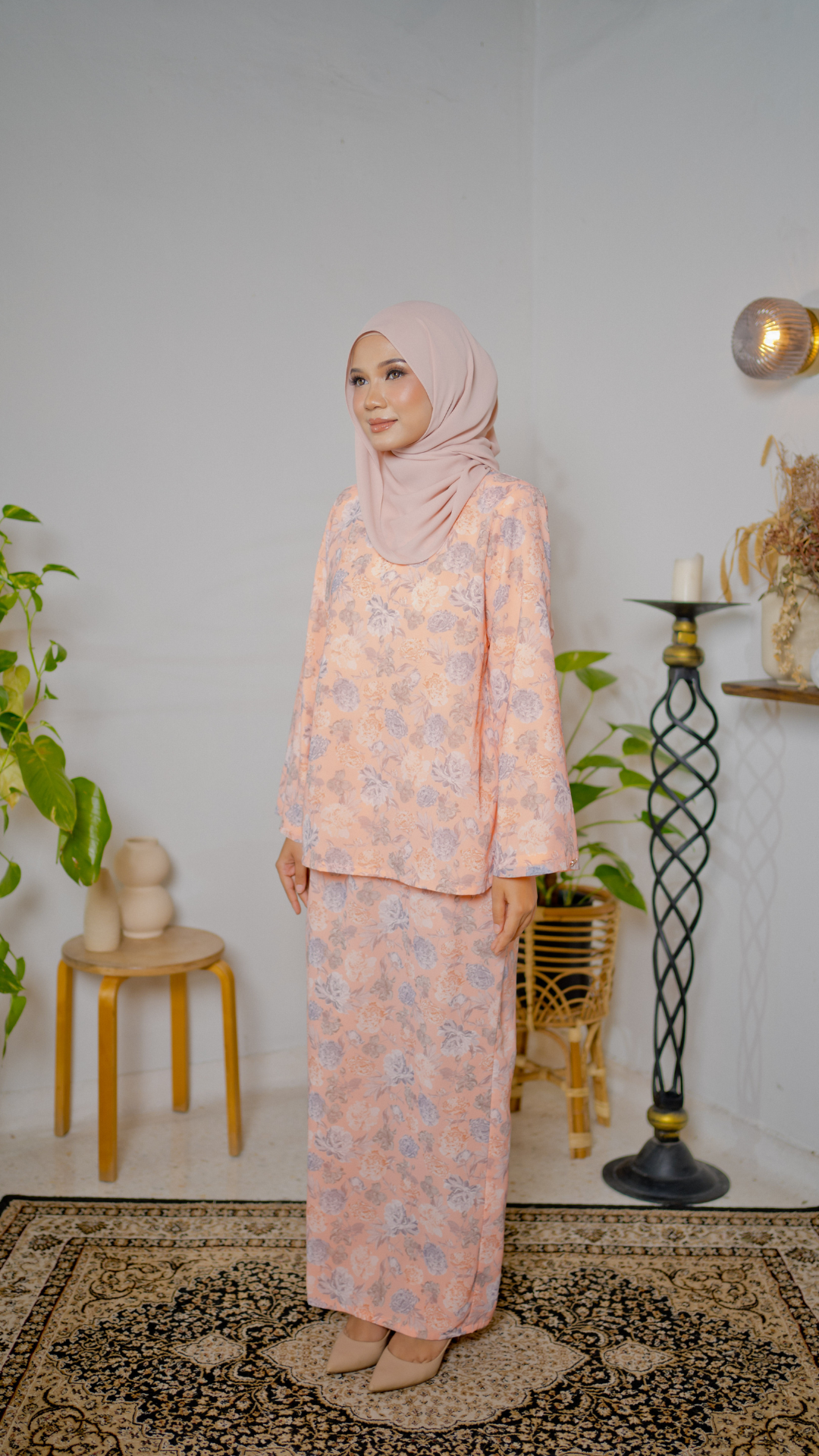 Kurung Kirana - Mango Orange