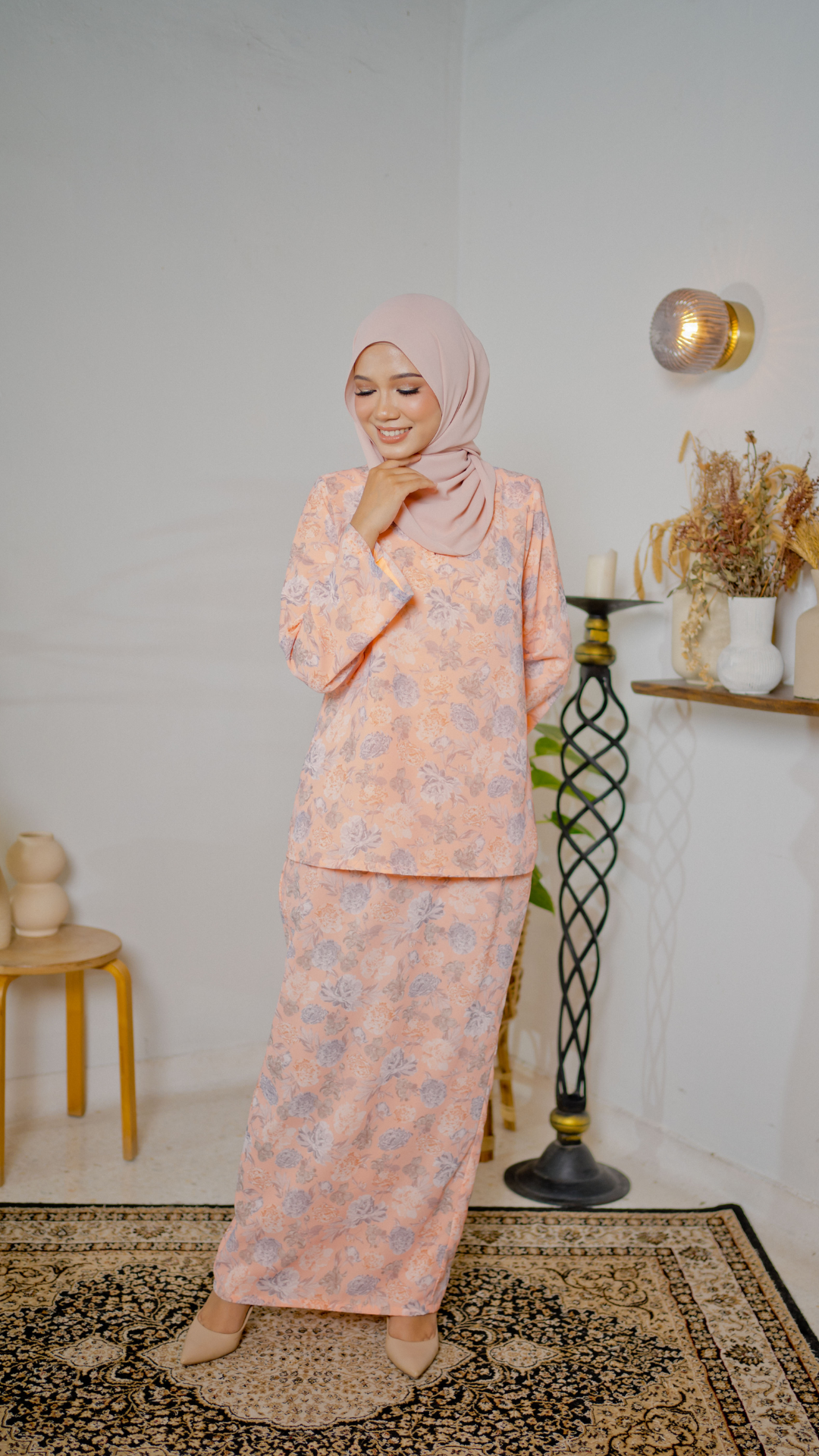 Kurung Kirana - Mango Orange