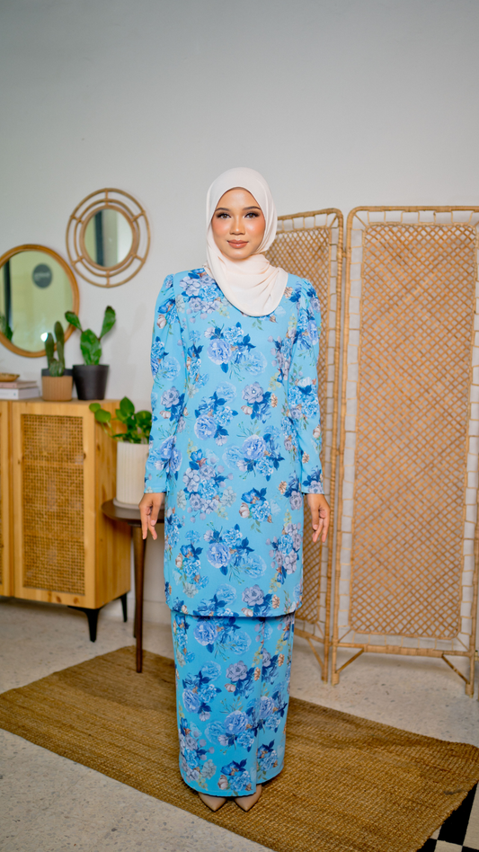 Kurung Waiduri - Sky Blue