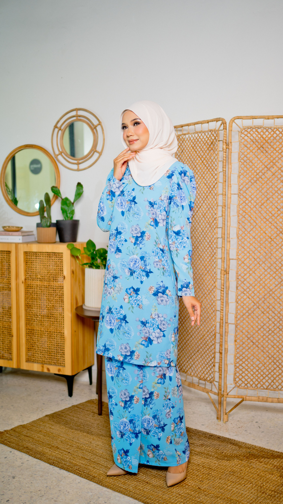 Kurung Waiduri - Sky Blue