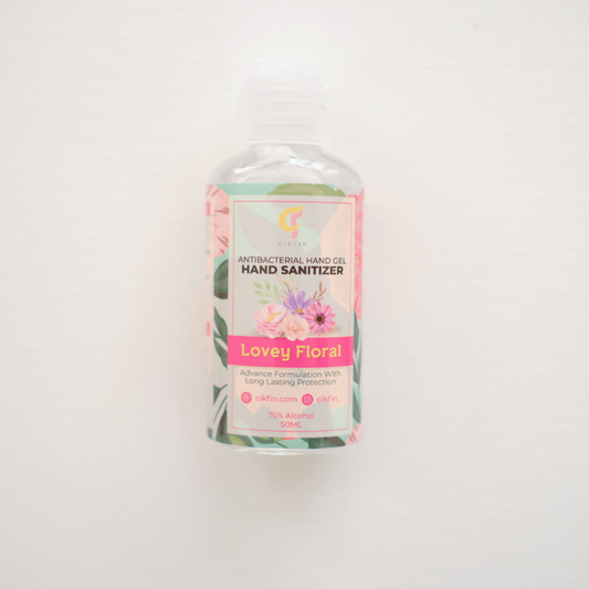 Gel Hand Sanitizer in Lovely Floral