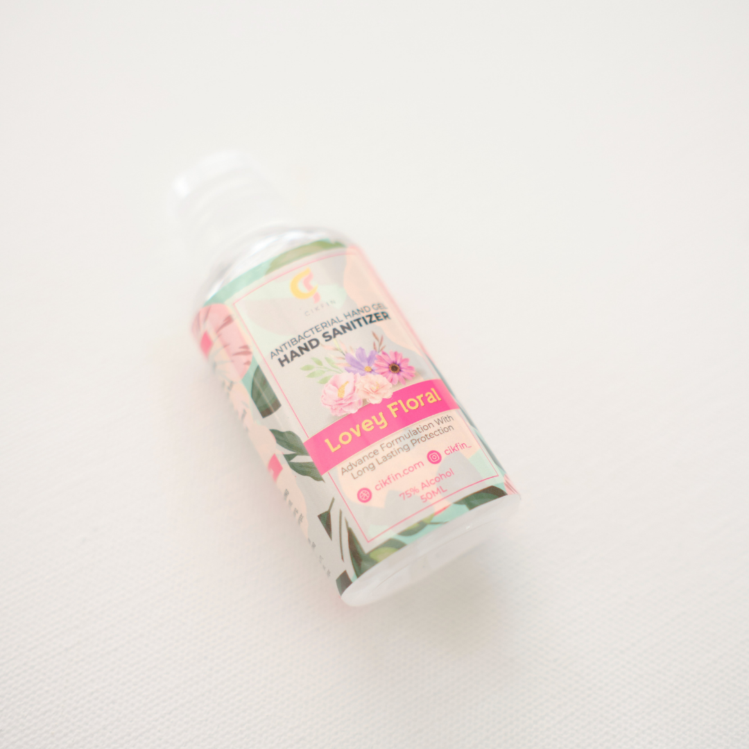 Gel Hand Sanitizer in Lovely Floral