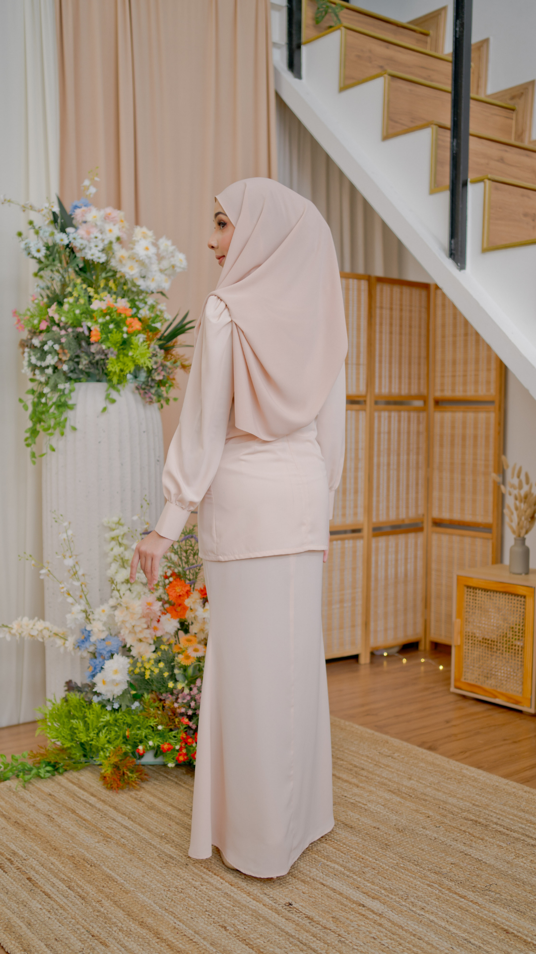 Kurung Latifa - Vanilla Cream