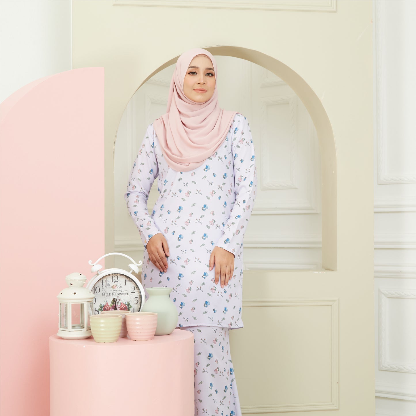 Kurung Modern Zara in Lovender